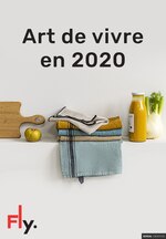 Catalogue Fly à Rosny-sous-Bois, avec 1 pages Prospectus Fly à Rosny-sous-Bois, "Art de vivre en 2020", 1 pages, 08/05/2020 - 30/06/2020