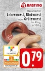 Leberwurst im Angebot bei EDEKA in Krefeld Leberwurst Angebote von Rasting bei EDEKA Krefeld für 0,79 €