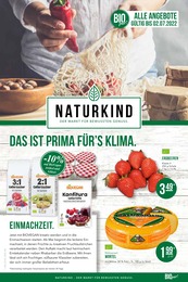 Supermärkte Prospekt von Naturkind Naturkind Prospekt: Das ist prima für’s Klima., 6 Seiten, 30.05.2022 - 02.07.2022