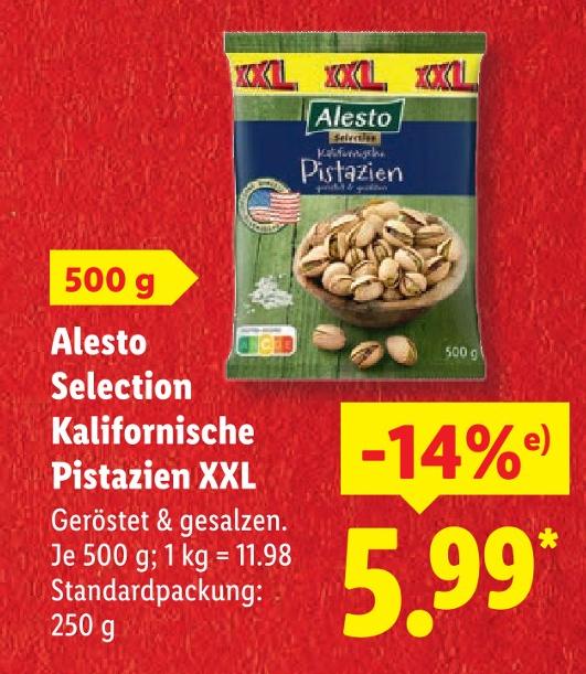 Selection Kalifornische Pistazien XXL