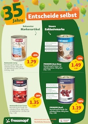 Geflügel im Fressnapf Prospekt in Dinslaken Aktueller Fressnapf Prospekt mit Geflügel, "Pfoten hoch, Preise runter!", Seite 3