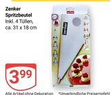 Aktuelle Backzubehör Angebote bei GLOBUS in Braunschweig Aktuelles Spritzbeutel Angebot bei GLOBUS in Braunschweig ab 3,99 €
