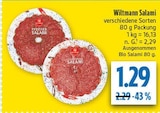 Salami Angebote von Wiltmann bei diska Erlangen für 1,29 €