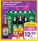 Edelbräu oder Bayrisch Hell von Allgäuer Büble für 12,99 € bei Netto Marken-Discount im Angebot Edelbräu oder Bayrisch Hell von Allgäuer Büble im aktuellen Netto Marken-Discount Prospekt