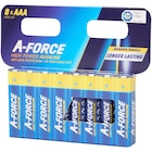 Piles A-Force High Power Alkaline AAA - A-Force - Action à Courbevoie Piles A-Force High Power Alkaline AAA - A-Force en promo chez Action Courbevoie à 0,99 €