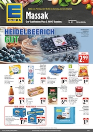 EDEKA Prospekt für Bamberg mit 28 Seiten EDEKA Prospekt "Wir lieben Lebensmittel!" für Bamberg, 28 Seiten, 18.08.2025 - 23.08.2025