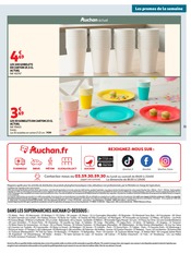 Promos Vaisselle dans le catalogue "OBJECTIF BBQ" de Auchan Supermarché Vaisselle en promo dans le catalogue Auchan Supermarché à la page 11