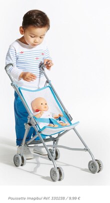 Poussette - Oxybul à Montigny-le-Bretonneux Poussette en promo chez Oxybul Montigny-le-Bretonneux à 9,99 €