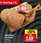 Lidl Untergruppenbach - Meisterbrot Angebot im Prospekt Meisterbrot bei Lidl im Untergruppenbach Prospekt für 1,59 €