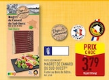 Magret de canard du sud-ouest - Pays Gourmand - Aldi à Mâcon Magret de canard du sud-ouest - Pays Gourmand en promo chez Aldi Mâcon à 3,79 €