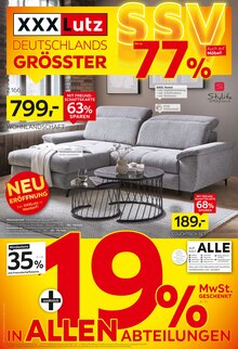 Aktueller XXXLutz Möbelhäuser Prospekt (Mölln, 16 Seiten zum blättern XXXLutz Möbelhäuser Prospekt DEUTSCHLANDS GRÖSSTER SSV! mit 16 Seiten