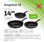 PFANNENSET „JÜRGEN“ im Angebot bei mömax in Rastatt PFANNENSET „JÜRGEN“ Angebote bei mömax Rastatt für 14,99 €