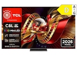 65C8L SQD-Mini LED TV (Flat, 65 Zoll / 165,1 cm, HDR 4K, SMART TV) im Angebot bei MediaMarkt Saturn in Bargteheide 65C8L SQD-Mini LED TV (Flat, 65 Zoll / 165,1 cm, HDR 4K, SMART TV) Angebote von TCL bei MediaMarkt Saturn Bargteheide für 1.559,00 €