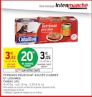 Terrines pour chat adulte viandes et légumes - Canaillou en promo chez Intermarché Terrines pour chat adulte viandes et légumes - Canaillou dans le catalogue Intermarché