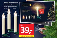 Mini LED Weihnachtskerzen bei BAUHAUS in Glinde Mini LED Weihnachtskerzen im Angebot bei BAUHAUS Glinde für 39,00 €
