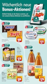Snickers im REWE Prospekt in Braunschweig Aktueller REWE Prospekt mit Snickers, "Dein Markt", Seite 4