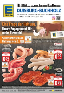 Aktueller EDEKA Prospekt "Aktuelle Angebote" für Duisburg Aktueller EDEKA Prospekt für Duisburg mit Seiten