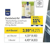 Zwiebelwürfel Angebote bei Metro Berlin für 4,80 €