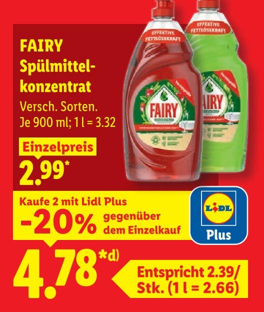 Spülmittelkonzentrat