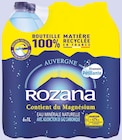 Eau minérale naturelle gazeuse - ROZANA - Intermarché à Saint-Denis Eau minérale naturelle gazeuse - ROZANA en promo chez Intermarché Saint-Denis à 0,84 €