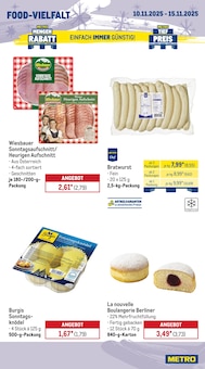 Bratwurst im aktuellen METRO Prospekt (Bremen) Bratwurst im METRO Prospekt "Wochenangebote SCO + Charity" mit 26 Seiten (Bremen)