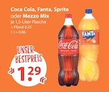 Coca Cola bei V-Markt im Prospekt "" für 1,29 €