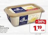 Aktuelle Rama Angebote bei nah&frisch in Osnabrück Aktuelles Sooo buttrig Angebot bei nah&frisch in Osnabrück ab 1,19 €
