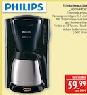 Filterkaffeemaschine HD 7544/20 im Angebot bei Marktkauf in Hof Filterkaffeemaschine HD 7544/20 Angebote von Philips bei Marktkauf Hof für 59,99 €