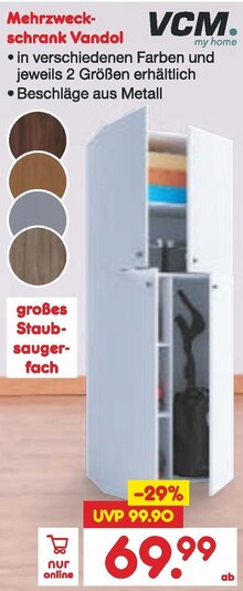 Mehrzweckschrank bei Netto Marken-Discount in Pinneberg Mehrzweckschrank im Angebot bei Netto Marken-Discount Pinneberg für 69,99 €
