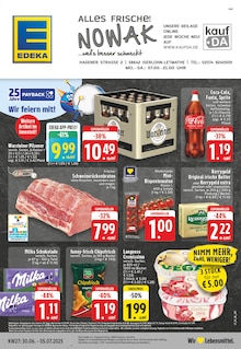 Aktueller EDEKA Prospekt "Aktuelle Angebote" Seite 1 von 24 Seiten für Iserlohn