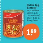 Eintopf von Jeden Tag im aktuellen tegut Prospekt für 1,89 €