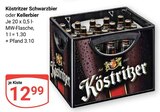 Schwarzbier Angebote von Köstritzer bei GLOBUS Halle für 12,99 €