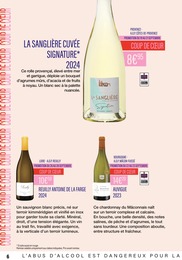 Offre Vin Bourgogne Blanc dans le catalogue Monoprix du moment à la page 6