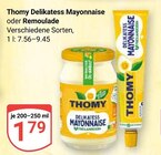 Delikatess Mayonnaise im Angebot bei GLOBUS in Bochum Delikatess Mayonnaise Angebote von Thomy bei GLOBUS Bochum für 1,79 €