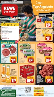 Aktueller REWE Prospekt (Recklinghausen, 33 Seiten zum blättern REWE Prospekt Dein Markt mit 33 Seiten
