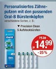 Personalisertes Zähneputzen mit den passenden Bürstenköpfen von Oral-B im aktuellen V-Markt Prospekt für 14,99 €