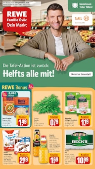 REWE Prospekt der Woche "Dein Markt" Seite 1, 23.02.2026 bis 28.02.2026 für Lamspringe Aktueller REWE Prospekt "Dein Markt" Seite 1 von 32 Seiten für Lamspringe