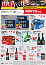 Trinkgut Prospekt für Stammham: "Aktuelle Angebote", 4 Seiten, 29.12.2025 - 03.01.2026