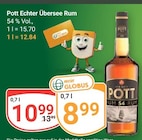 Echter Übersee Rum im Angebot bei GLOBUS in Pulheim Echter Übersee Rum Angebote von Pott bei GLOBUS Pulheim für 8,99 €
