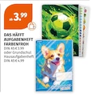 Aufgabenheft Farbenfroh im Müller Prospekt Aufgabenheft Farbenfroh von Das Häfft im aktuellen Müller Prospekt für 3,99 €
