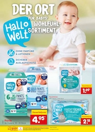 Netto Marken-Discount Baby Feuchttuecher im Prospekt 