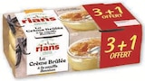 Promo Crème brûlée à la vanille bourbon à 3,39 € dans le catalogue Super U à Saint-Python