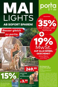 Aktueller porta Möbel Prospekt für Rehfelde und Ungebung, Seite zum blättern porta Möbel Prospekt MAILIGHTS mit Seite in Rehfelde und Umgebung