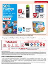 Prix et réduction Cosmétiques dans le prospectus Auchan Supermarché en cours Offre Cosmétiques dans le catalogue Auchan Supermarché du moment à la page 7