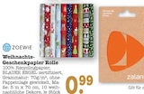 Weihnachts-Geschenkpapier Rolle Angebote von Zoewie bei E center Dreieich für 0,99 €