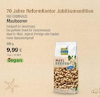 Maulbeeren im VITALIA Reformhaus Prospekt Maulbeeren von REFORMHAUS im aktuellen VITALIA Reformhaus Prospekt für 9,99 €