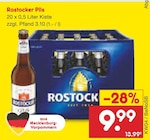 Rostocker Pils Angebote von Rostocker bei Netto Marken-Discount Neustrelitz für 9,99 €