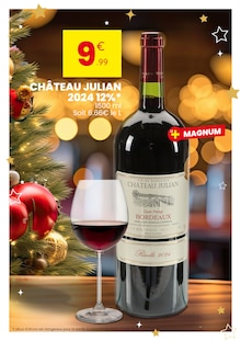 Promo Vin Bordeaux Rouge dans le catalogue Stokomani du moment à la page 27