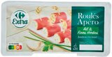 Roulés Apéro Ail & Fines Herbes - Carrefour Extra en promo à 5,18 € chez Supermarchés Match Roulés Apéro Ail & Fines Herbes - Carrefour Extra dans le catalogue Supermarchés Match