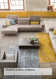 Teppichboden im Polstermöbel Fischer Prospekt "AUS EIGENER DESIGN WERKSTATT" auf Seite 6